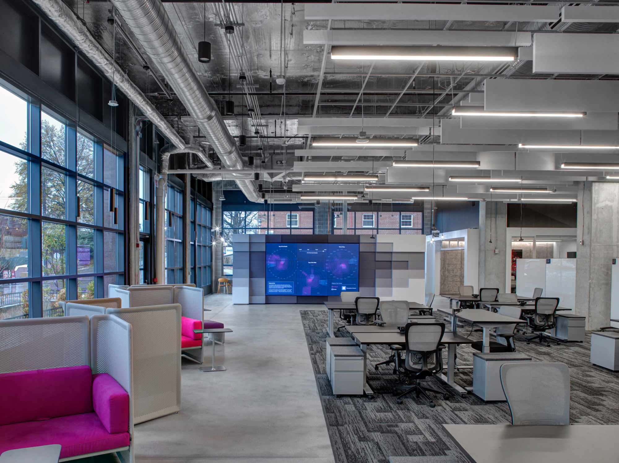 Interior work in the office by Rencor
