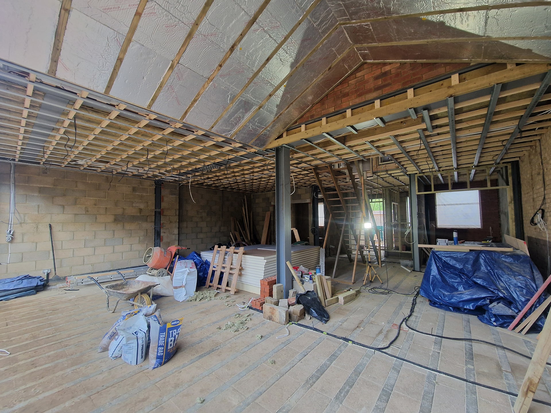 General construction and roof work