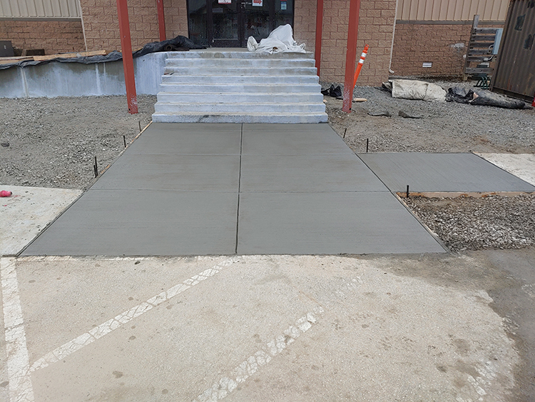 Driveway Replacement in the Camp