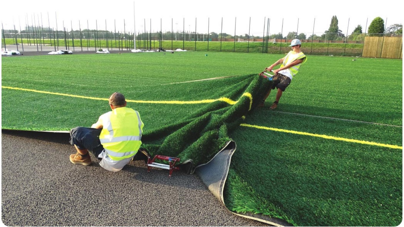 sports surfaces construction and renovation by Rencor